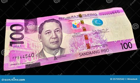Philippine one hundred.